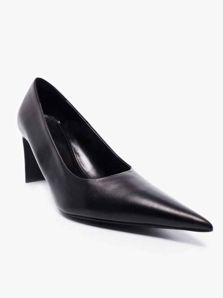 Black Blade 100 Leather Pumps
