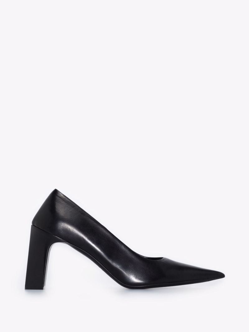Black Blade 100 Leather Pumps