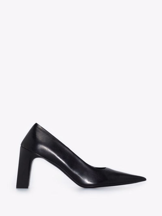 Black Blade 100 Leather Pumps