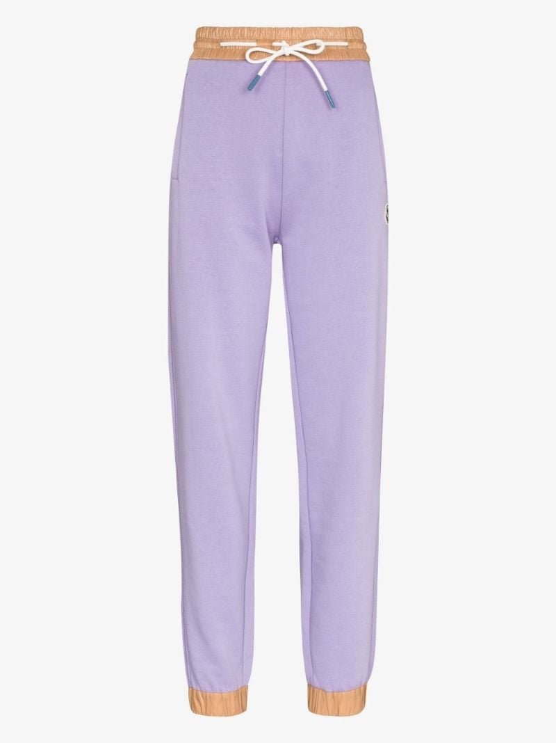 Contrast Trim Track Pants