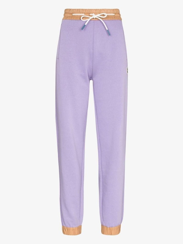 Contrast Trim Track Pants