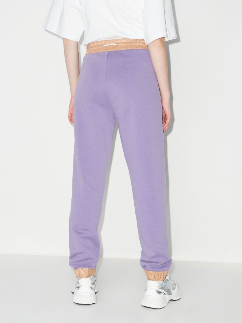 Contrast Trim Track Pants