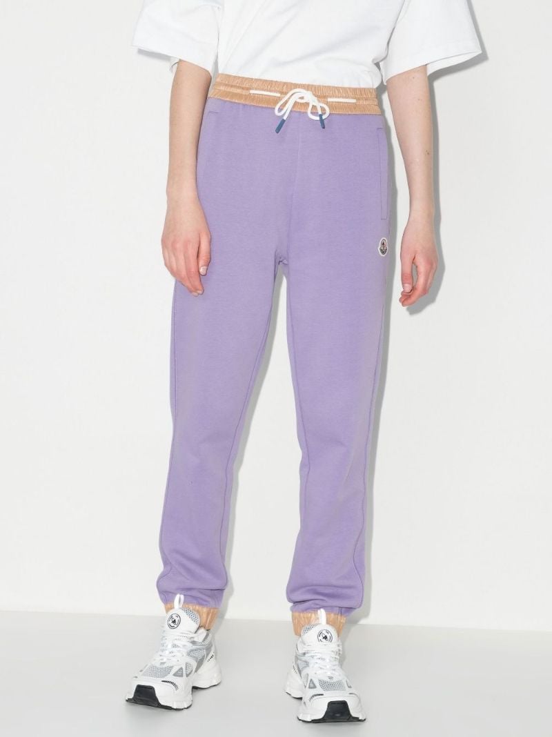 Contrast Trim Track Pants