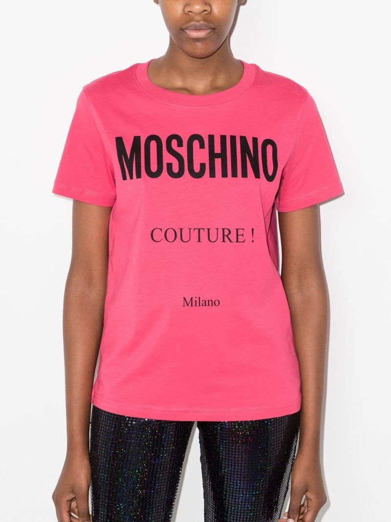 Couture Logo Print T-shirt