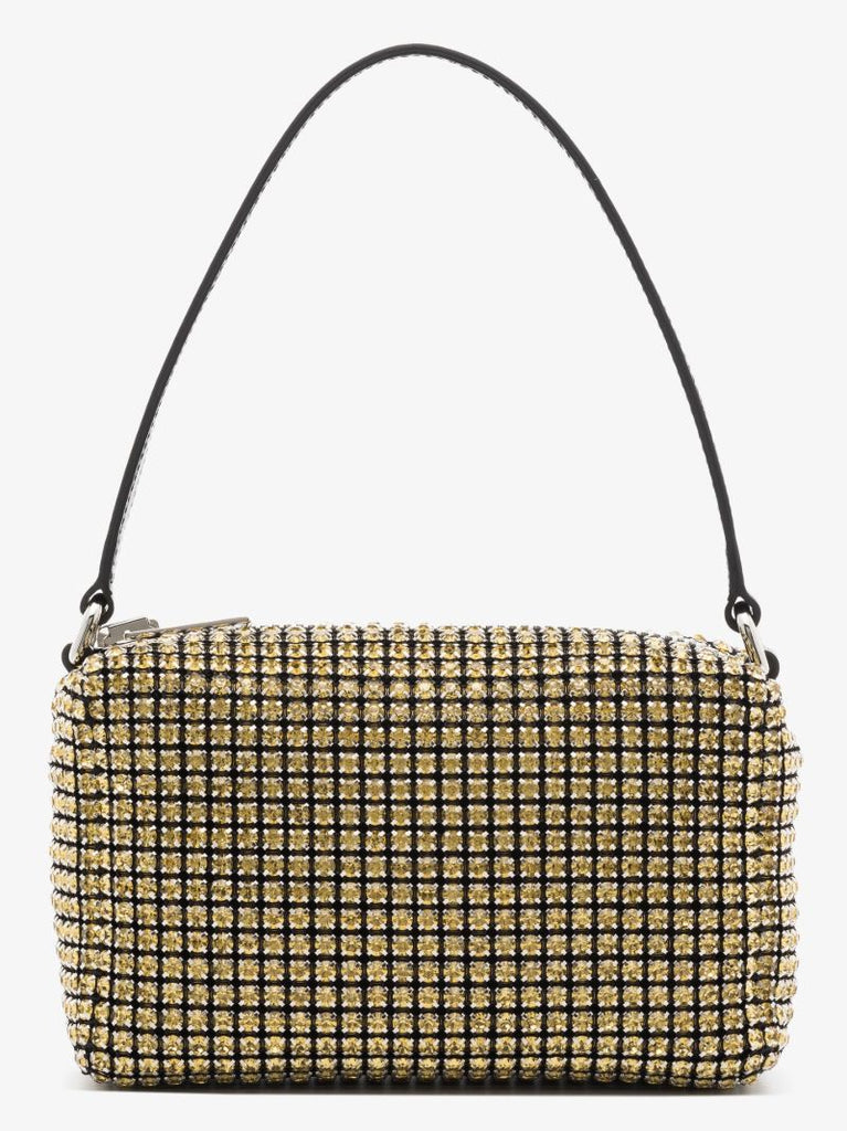 Yellow Heiress Crystal Clutch Bag