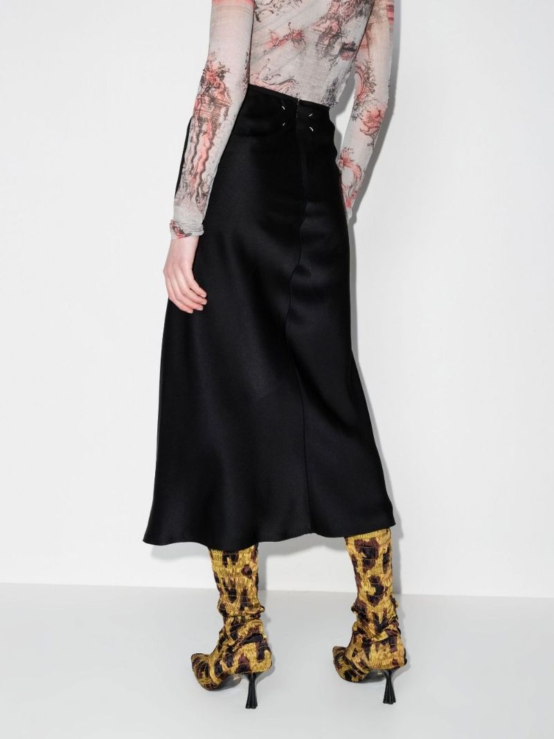 High Waist Midi Skirt