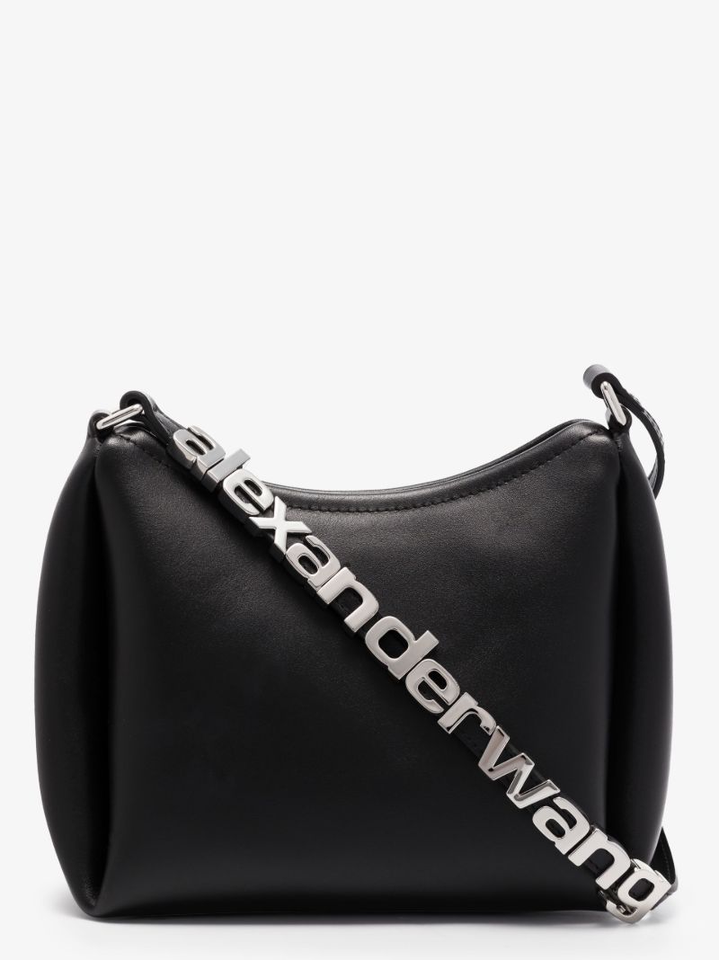Black Marquess Leather Cross Body Bag