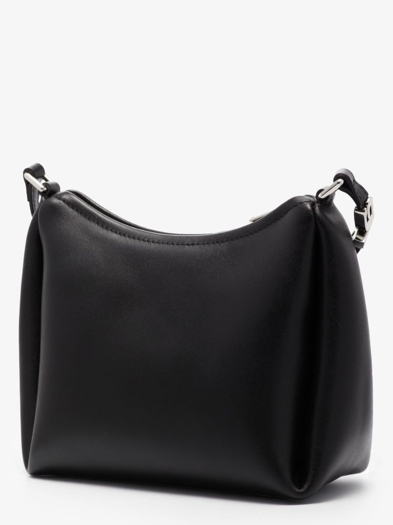 Black Marquess Leather Cross Body Bag