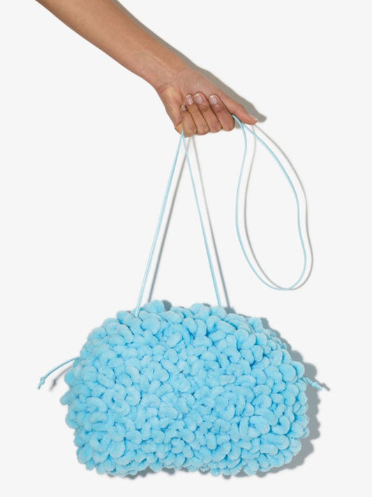 Blue Mop Mini Clutch Bag