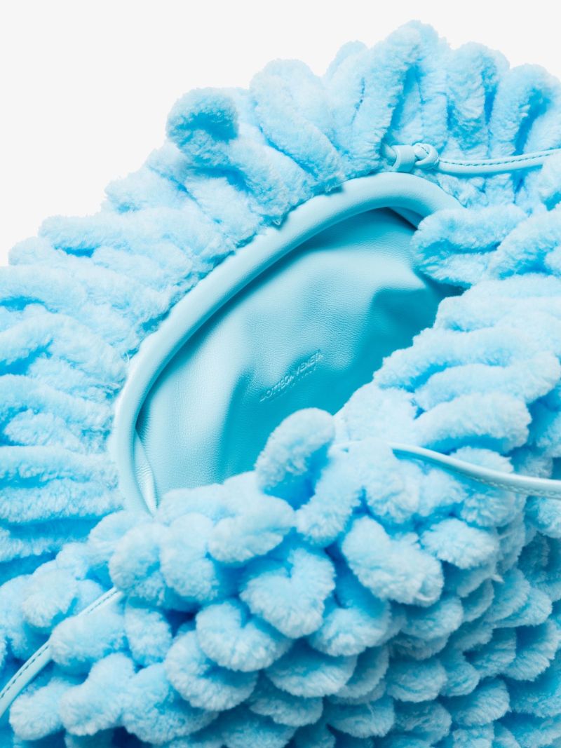 Blue Mop Mini Clutch Bag