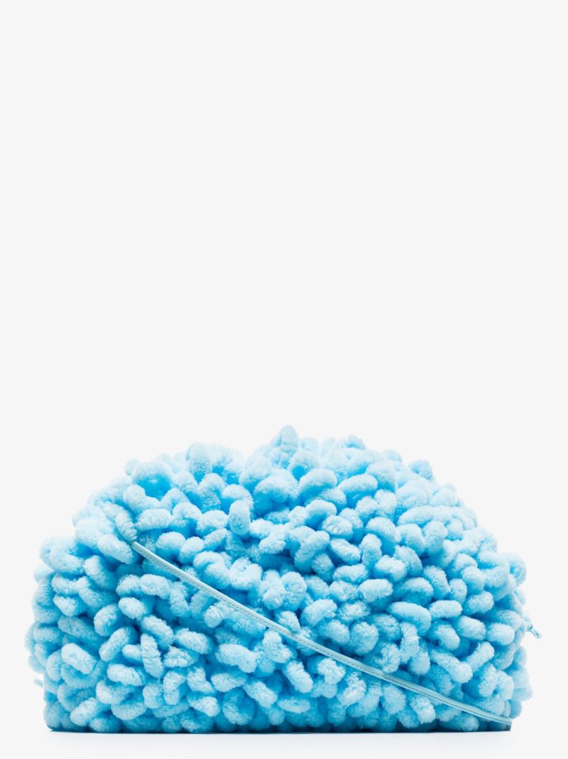 Blue Mop Mini Clutch Bag