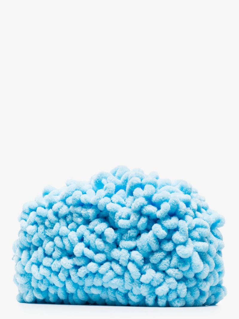 Blue Mop Mini Clutch Bag