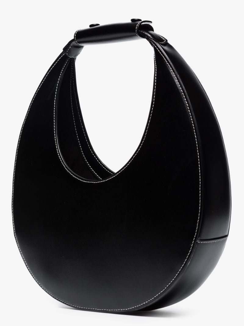 Black Moon Leather Shoulder Bag