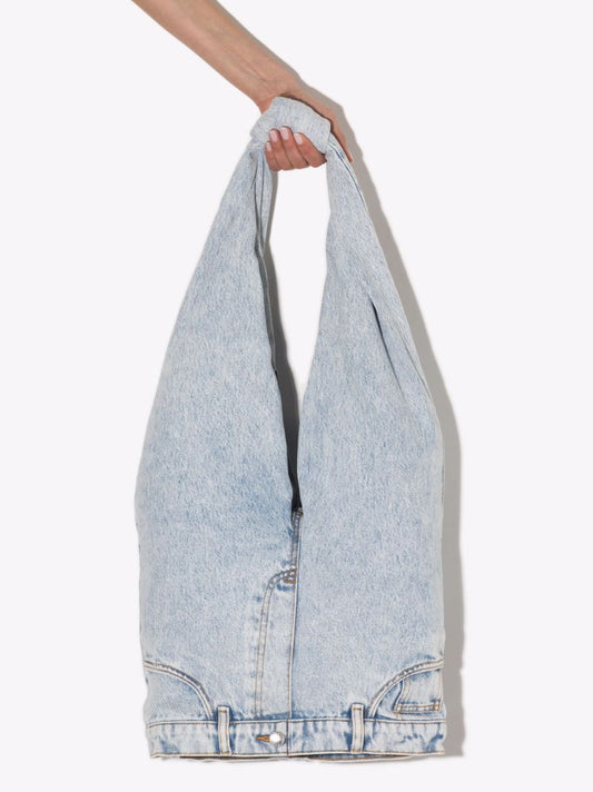 Blue Denim Shoulder Bag