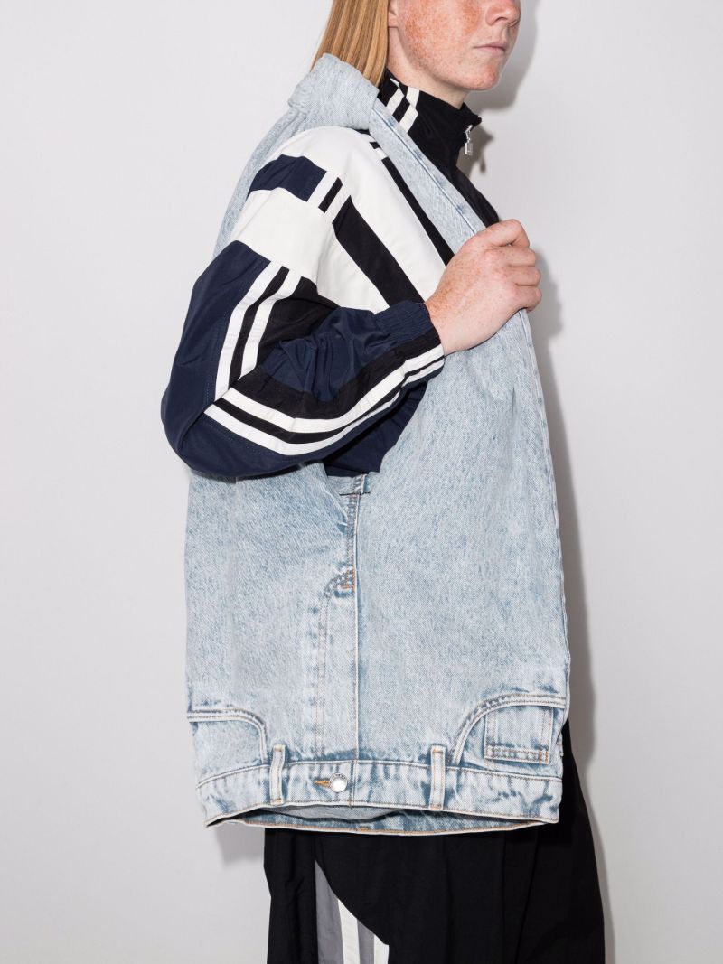 Blue Denim Shoulder Bag