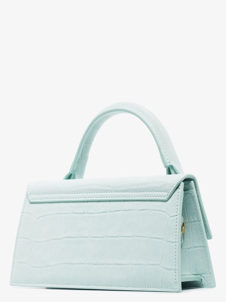 Blue Le Chiquito Long Leather Bag