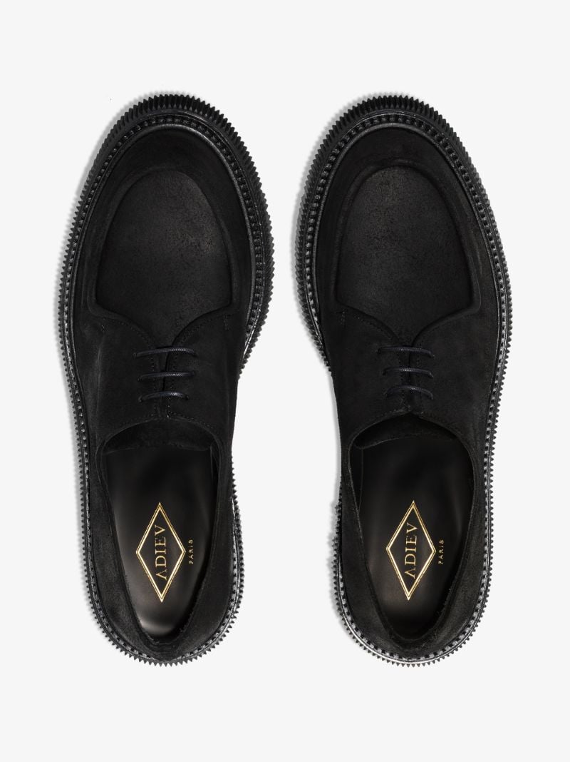 Black Type 124 Derby Shoes
