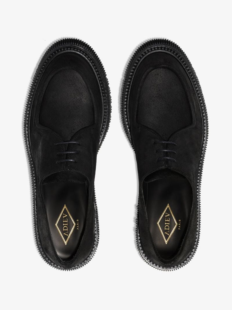 Black Type 124 Derby Shoes