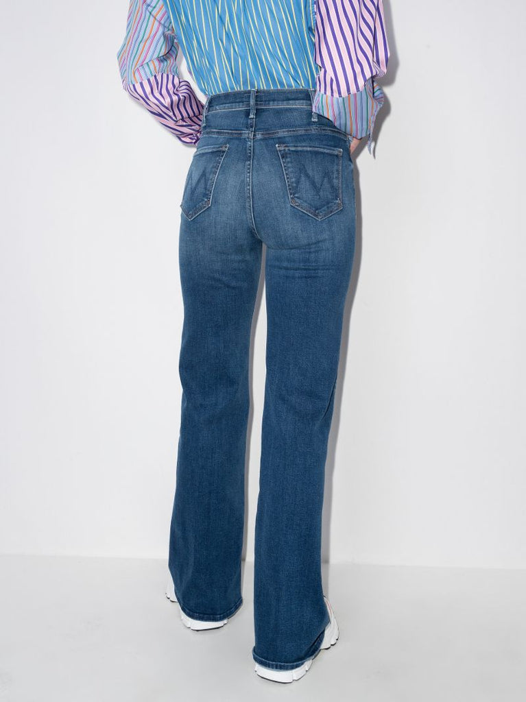 The Hustler Roller Heel Flared Jeans
