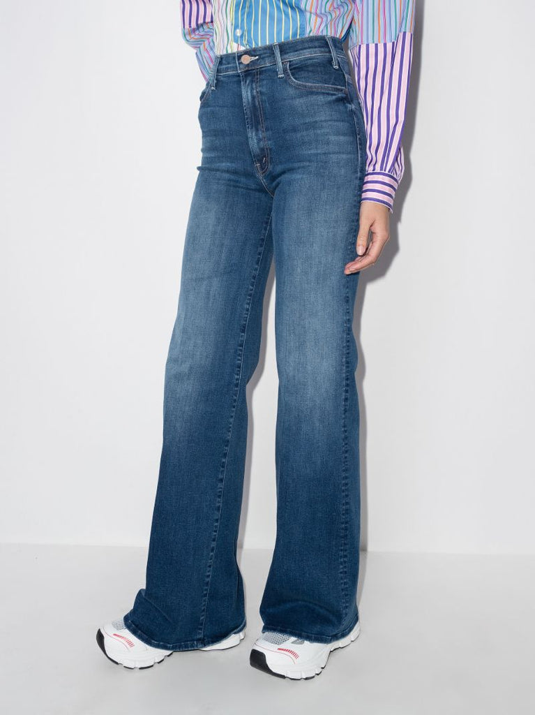 The Hustler Roller Heel Flared Jeans