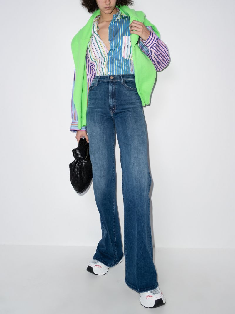 The Hustler Roller Heel Flared Jeans