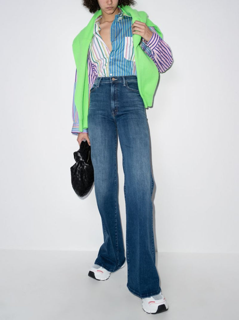 The Hustler Roller Heel Flared Jeans