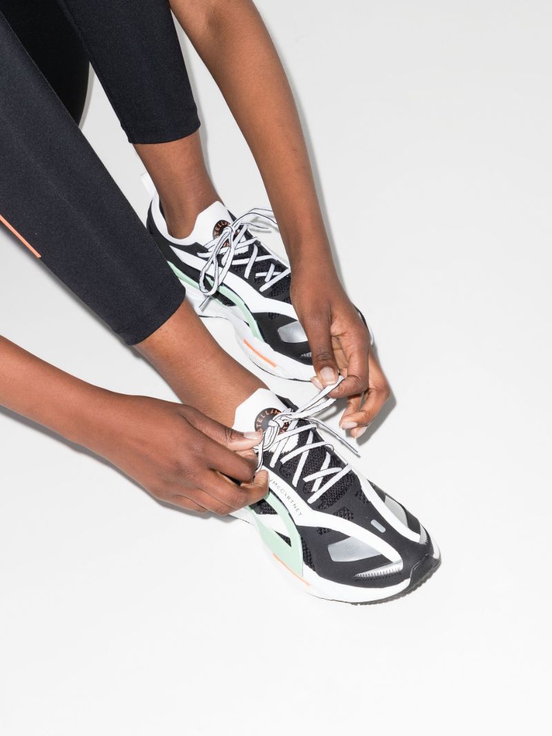 Black Solarglide Low Top Sneakers
