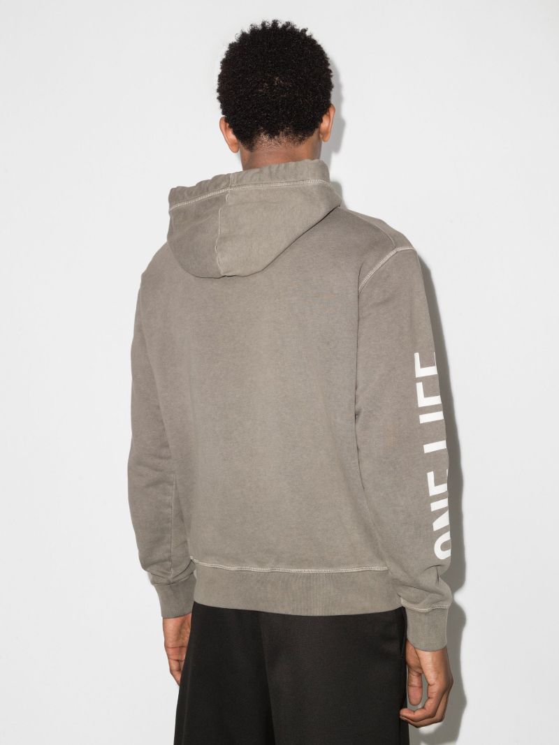 Logo Cotton Hoodie