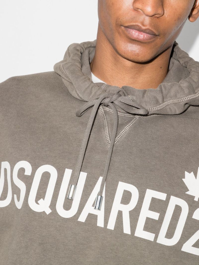 Logo Cotton Hoodie
