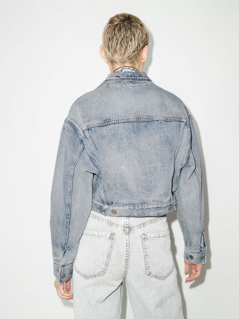 Tadia Cropped Denim Jacket