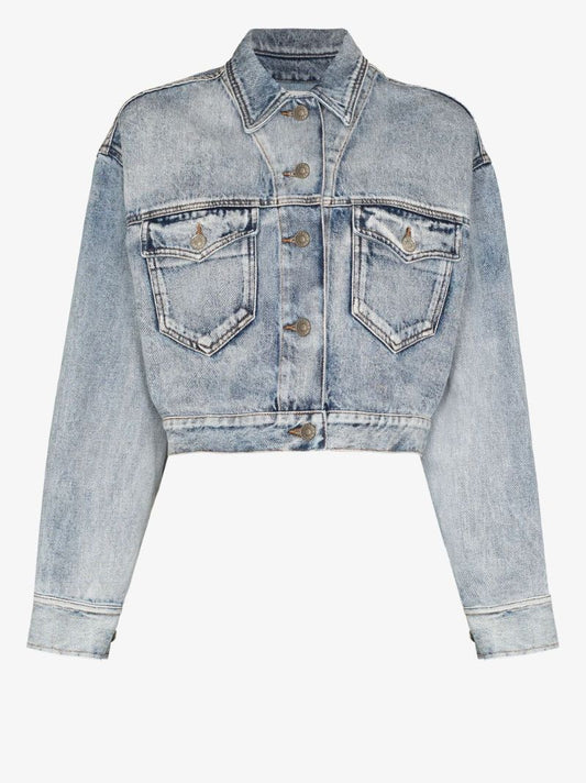 Tadia Cropped Denim Jacket