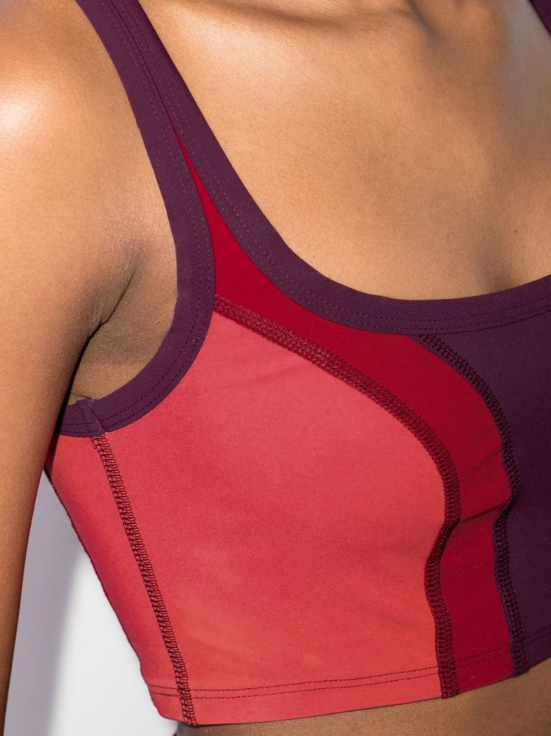 Taceyo Panelled Sports Bra