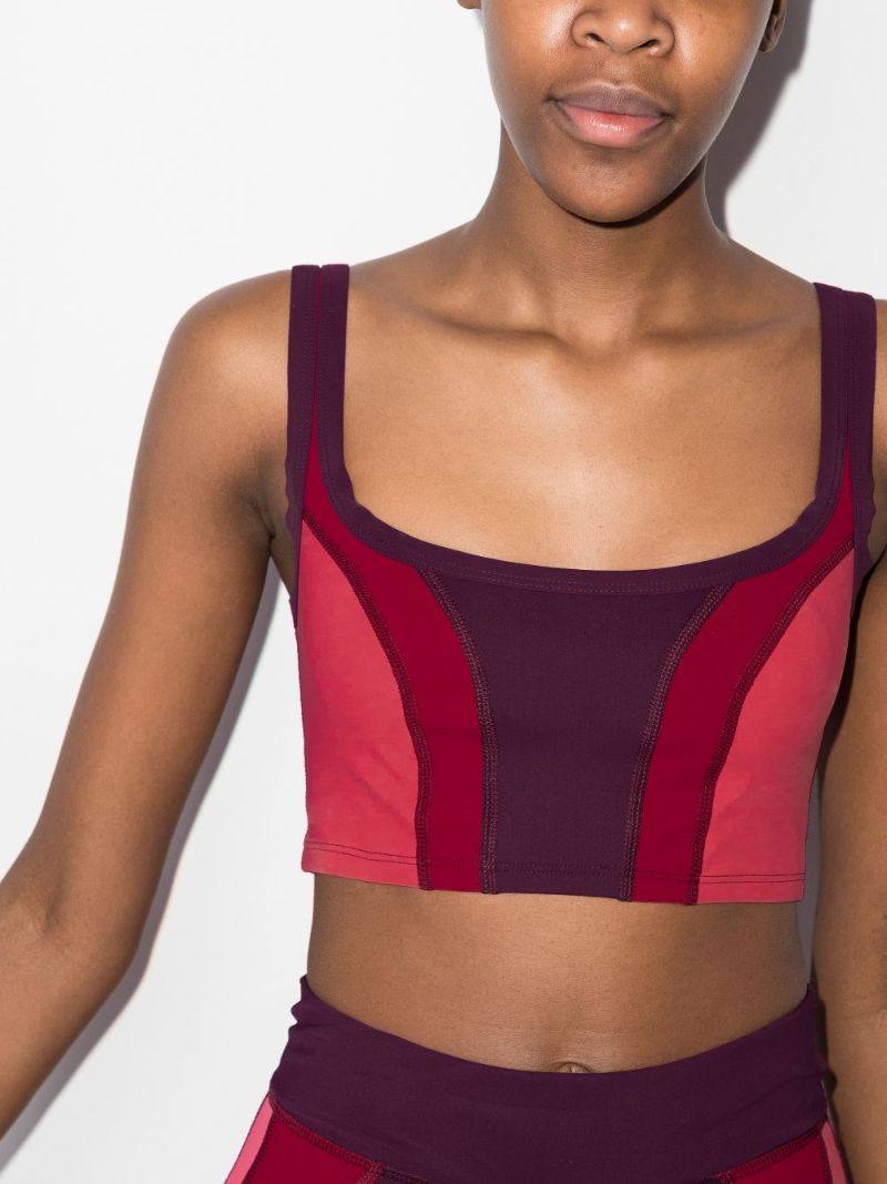 Taceyo Panelled Sports Bra
