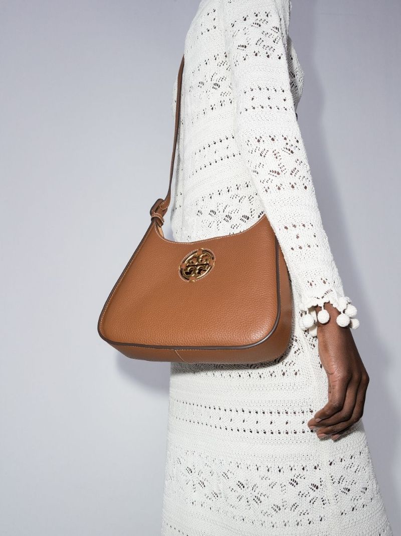 Brown Miller Small Leather Shoulder Bag