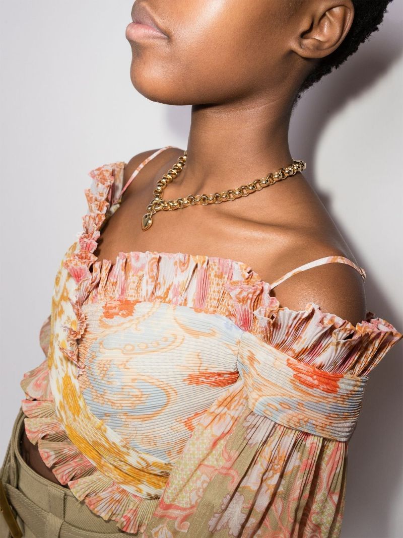 Postcard Off-the-shoulder Top
