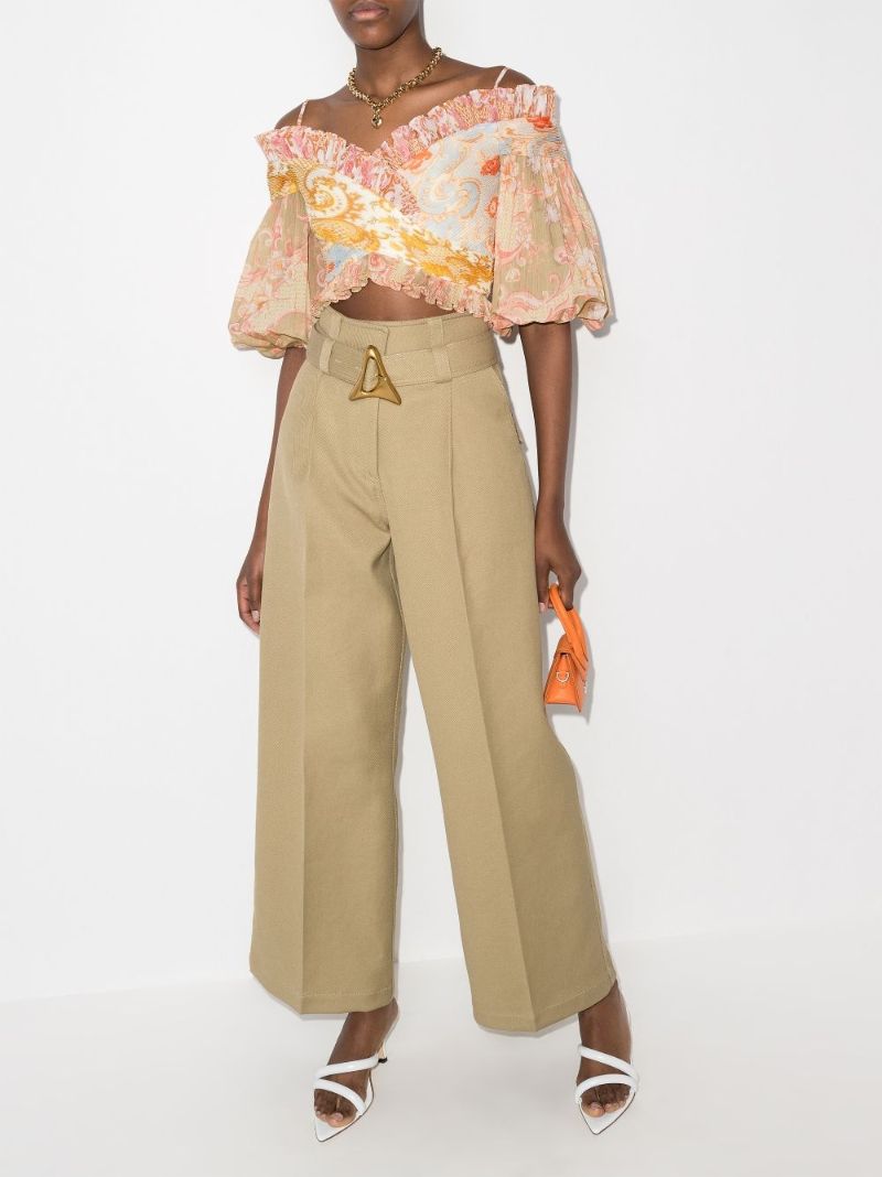Postcard Off-the-shoulder Top