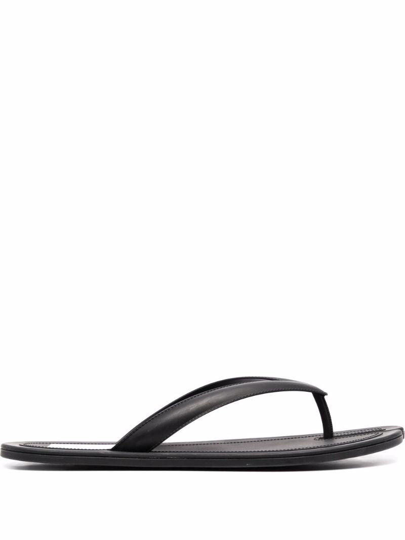 Black Split Sole Flip-flops