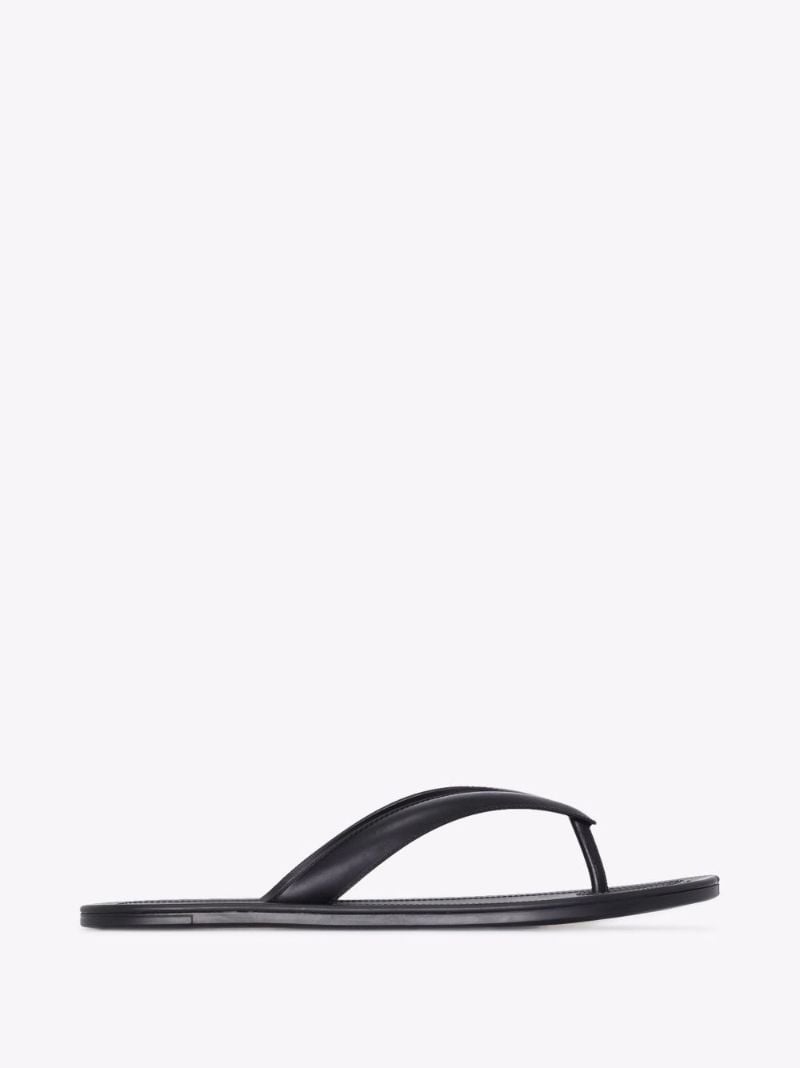 Black Tabi Rubber Sandals