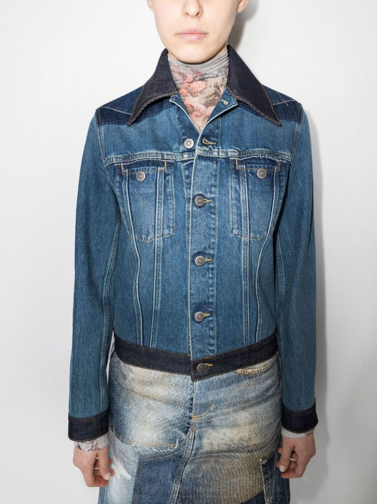 Two Tone Denim Jacket