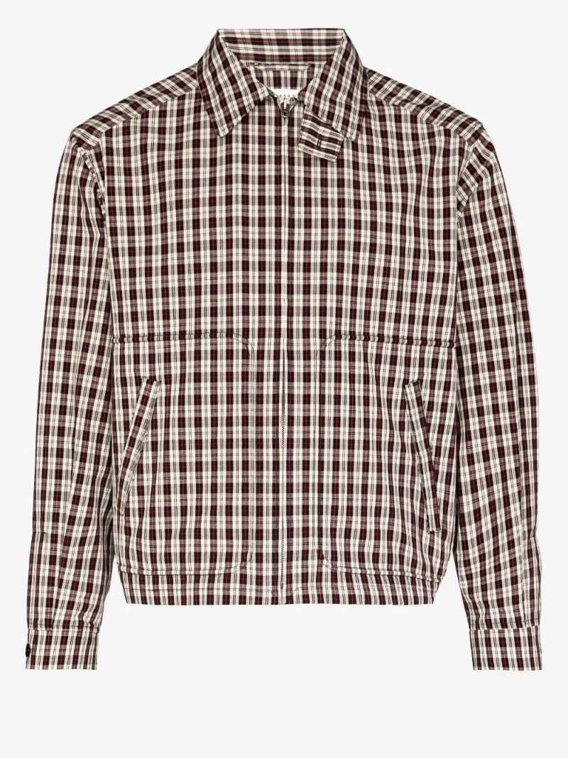 Checked Cotton Jacket