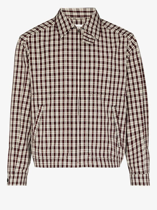 Checked Cotton Jacket