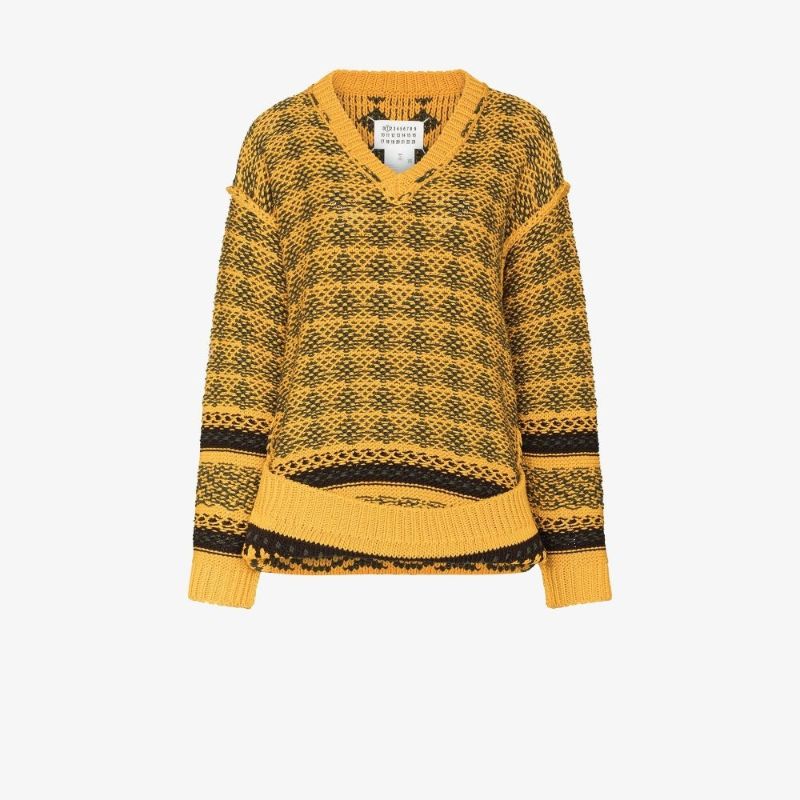 Jacquard Knit Sweater