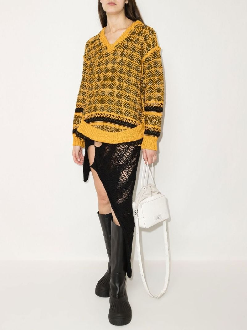 Jacquard Knit Sweater