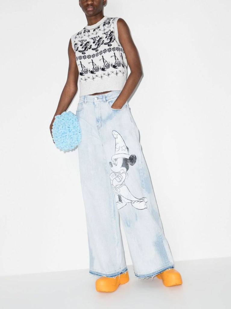X Disney Fantasia Wide Leg Jeans
