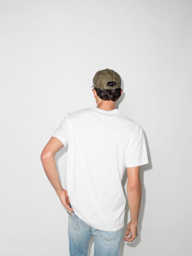 Strawberry Logo Cotton T-shirt