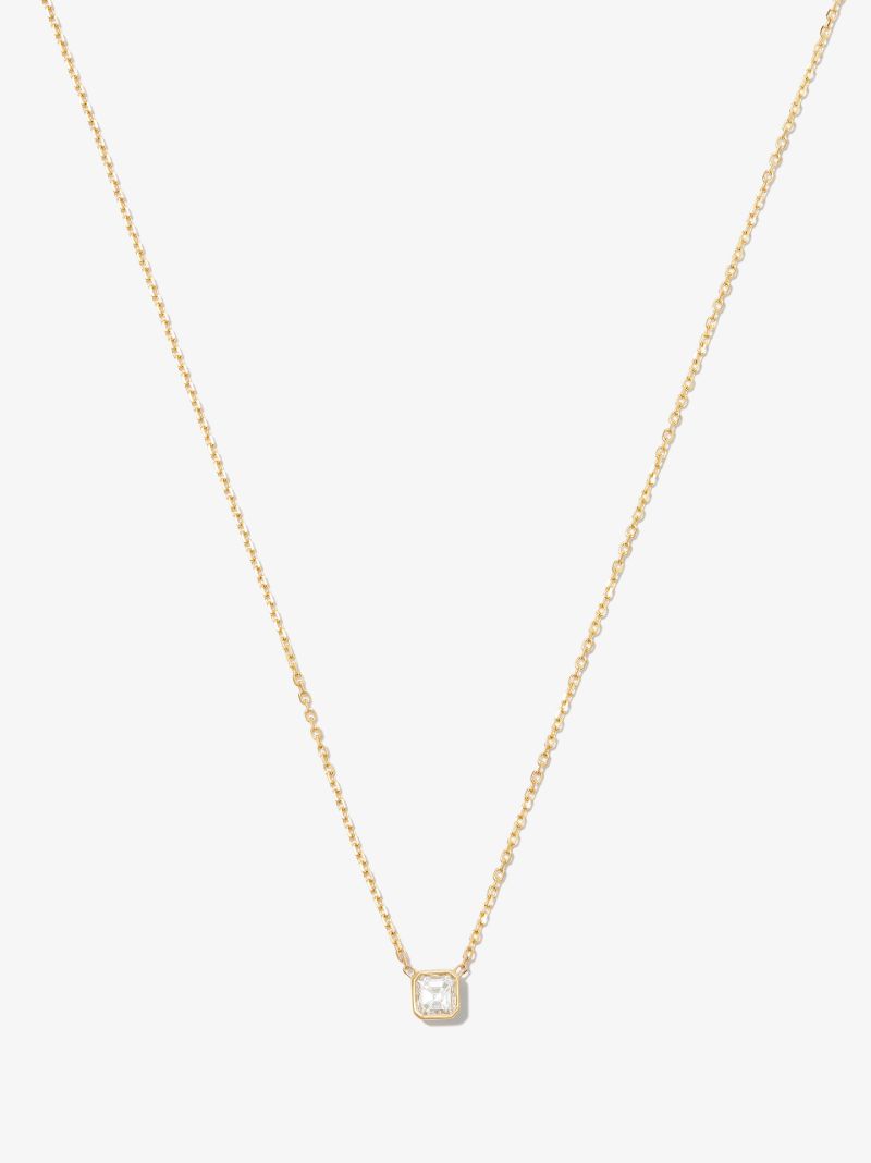 18k Yellow Gold Cosma Diamond Necklace
