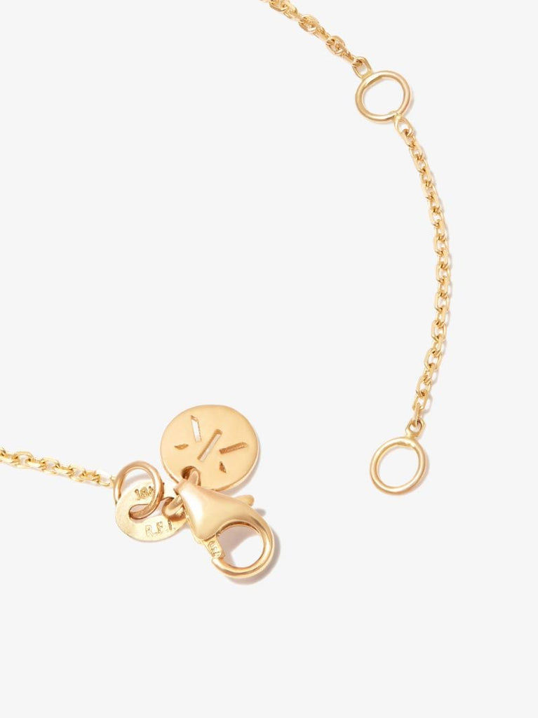 18k Yellow Gold Cosma Diamond Necklace