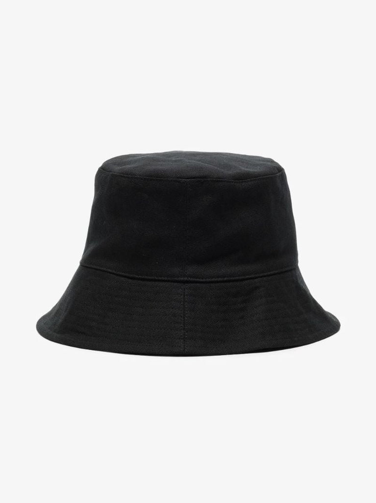 Black Caran Cotton Bucket Hat
