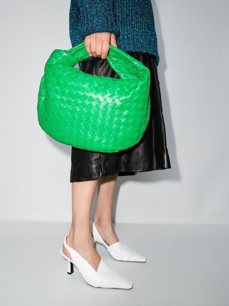 Green Teen Jodie Leather Shoulder Bag
