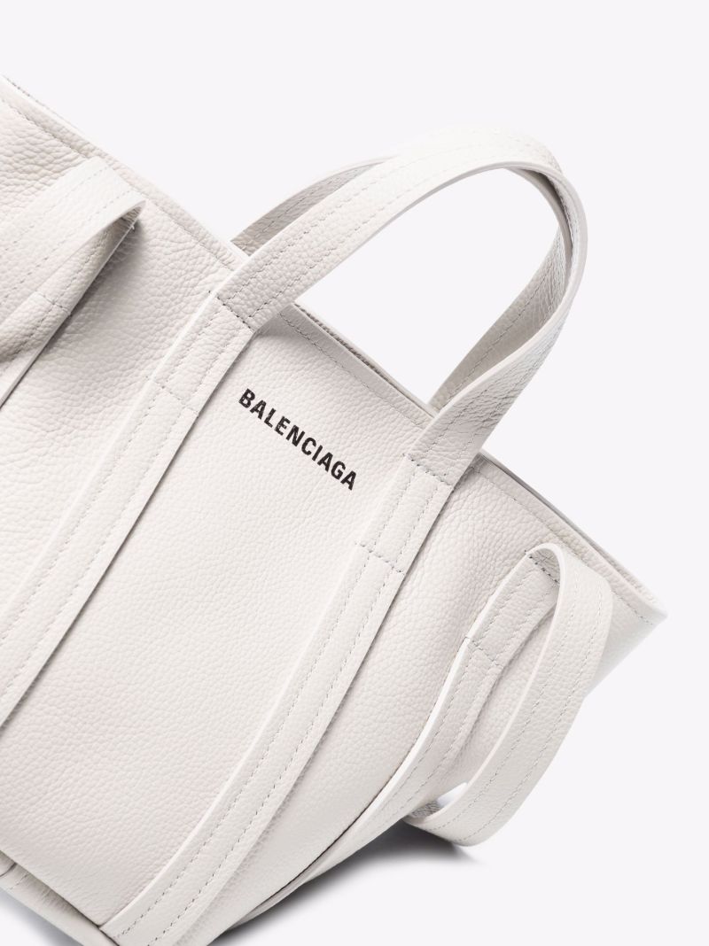 Neutral Everyday North-south Xs Leather Tote Bag
